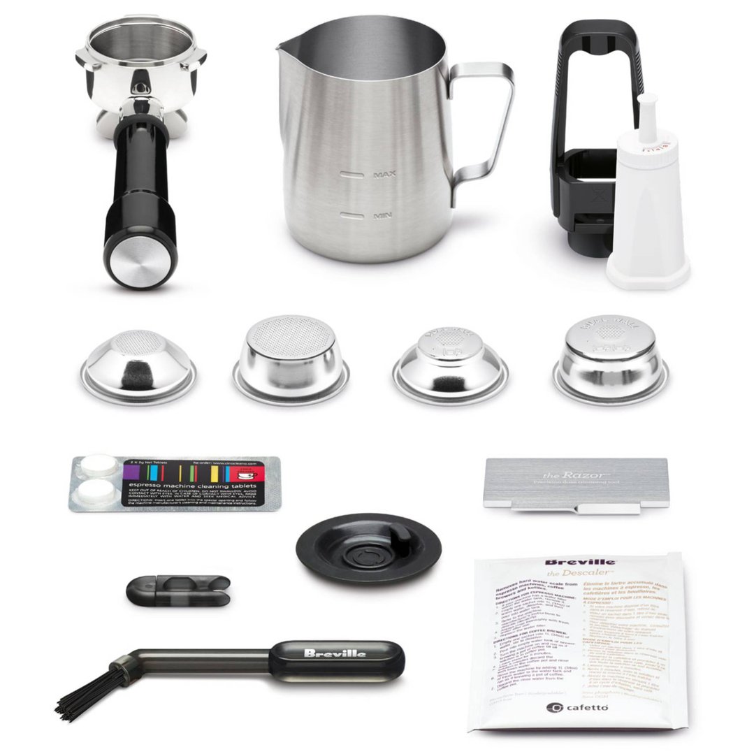 Breville Barista Touch Impress Manual Coffee Machine - Noir BES881NRE4IAN1