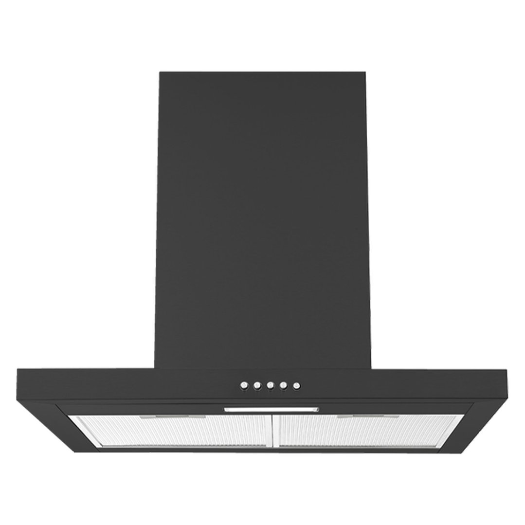 Haier 60cm Box Chimney Rangehood, Black HC60BLB1