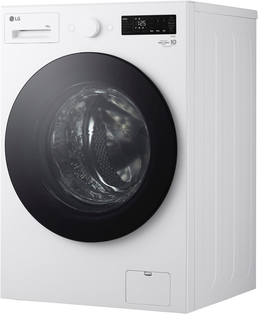 LG 14kg XL Series AI Front Load Washing Machine in Matte White WXLS-1014WX