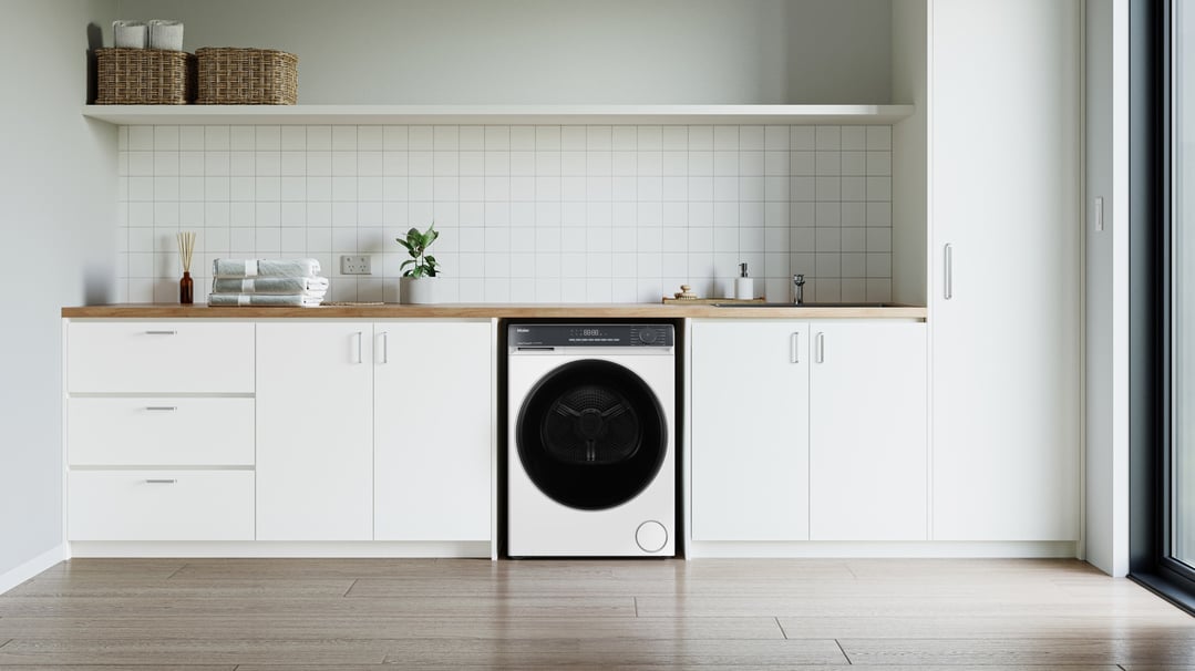 Haier 8kg 300 Series Heat Pump Dryer - White HDHPS80KW1
