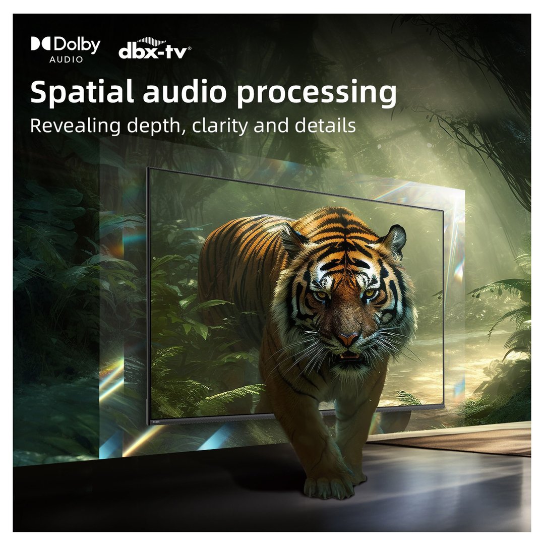 Chiq 58" 4K QLED Google Smart TV (2025) U58QG7L