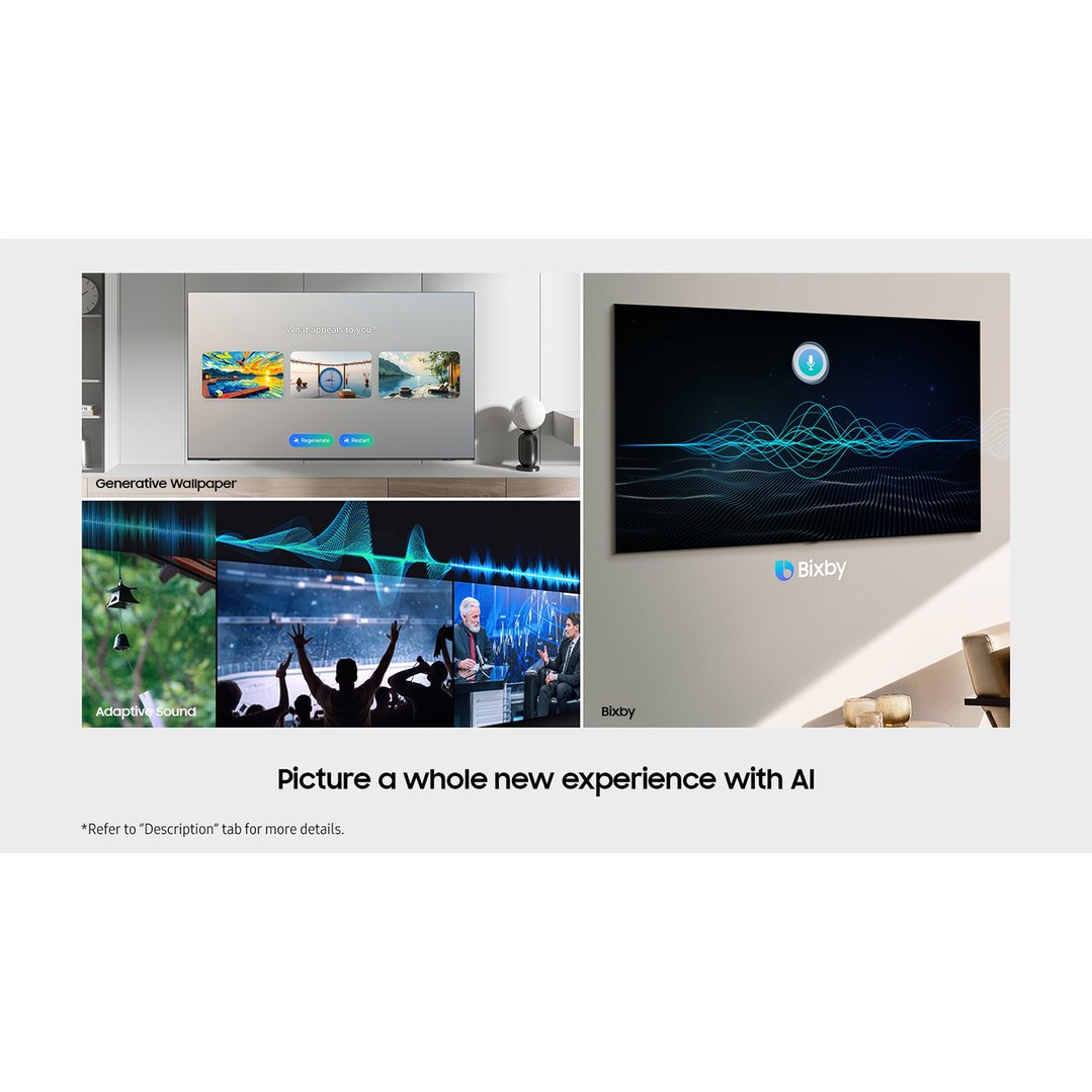 Samsung 65" Q7F QLED 4K Smart TV 2025 QA65Q7FAAWXXY