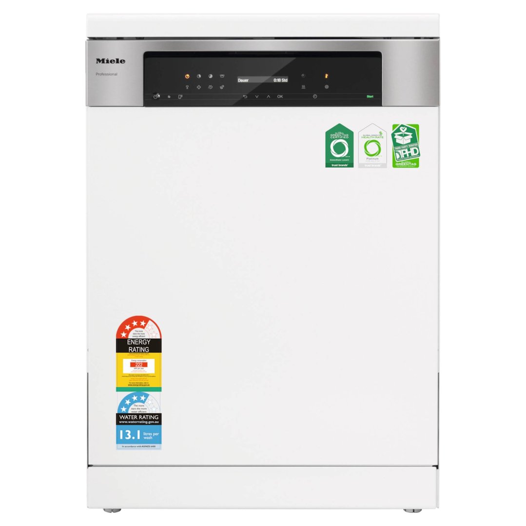 Miele 60cm Profi Line 14PL Freestanding Dishwasher White PFD101