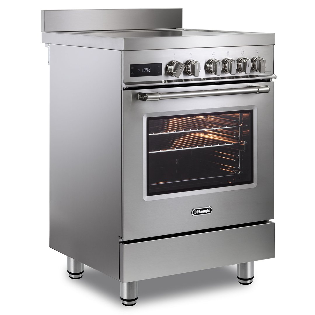 Delonghi 60cm Freestanding Deluxe Induction Cooker - Stainless Steel PRO66MXLIN
