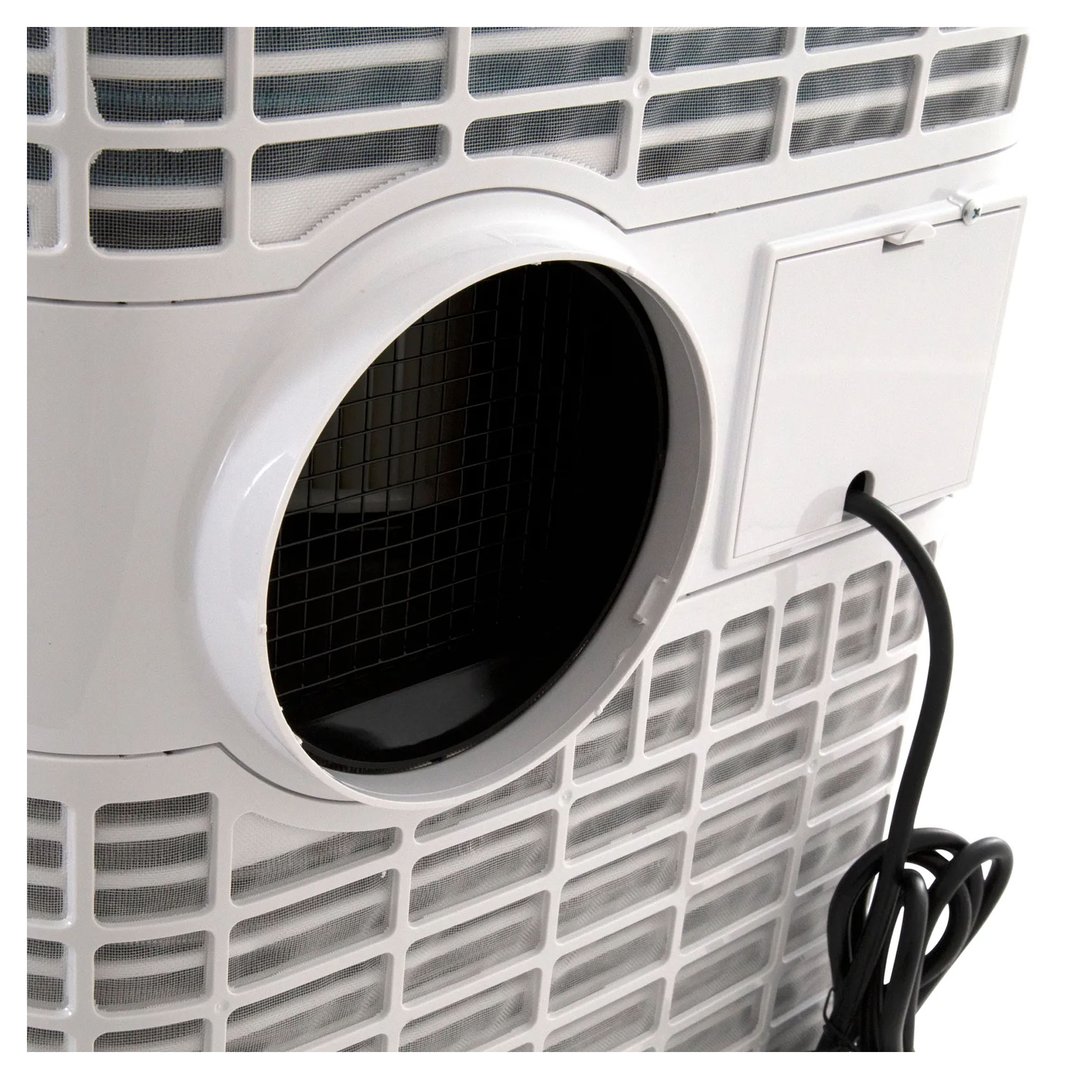 Excelair 4.1KW Portable Air Conditioner Wi-Fi, White/Black EPA58041WB