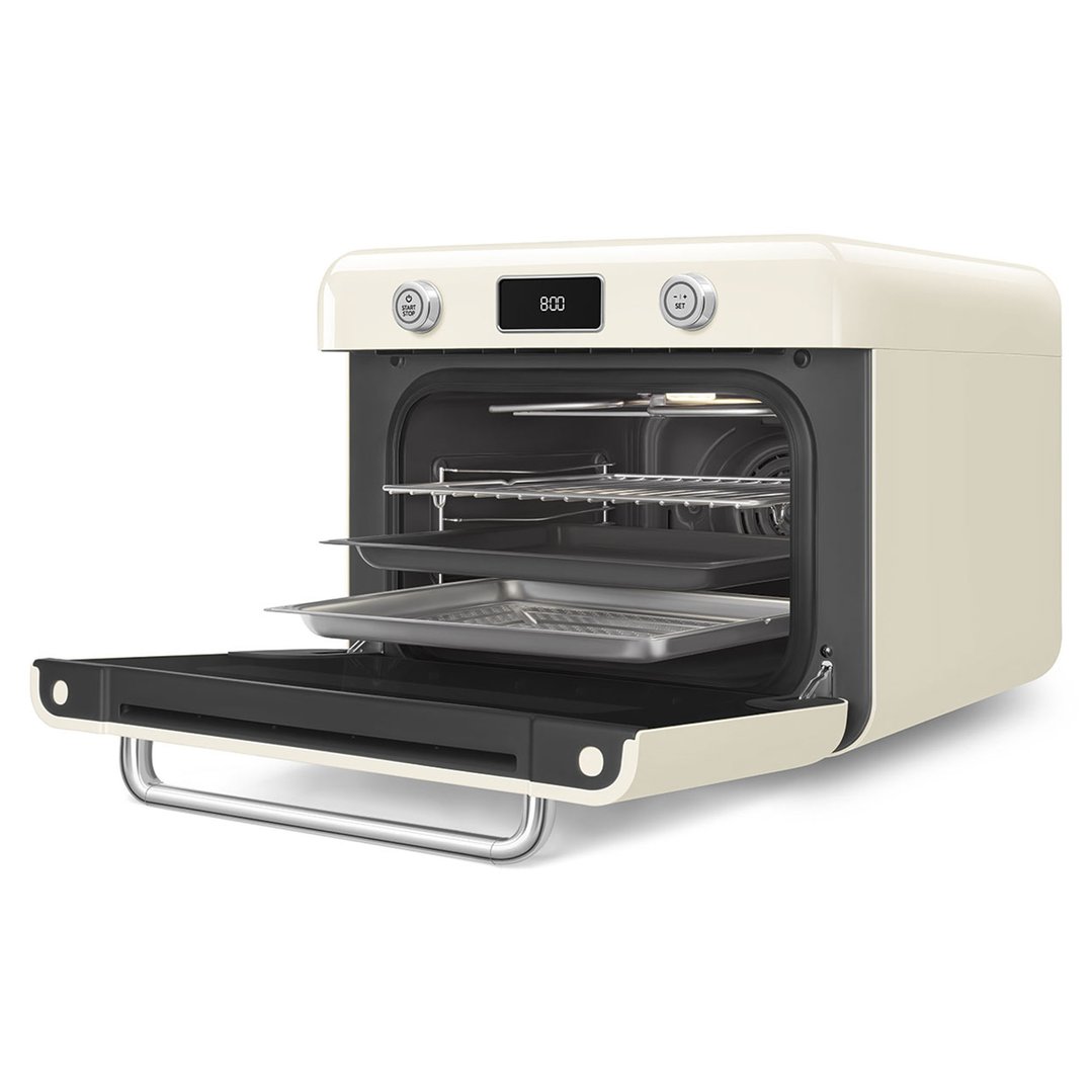 Smeg Benchtop Combi-Steam Oven - Cream COF01CRAU