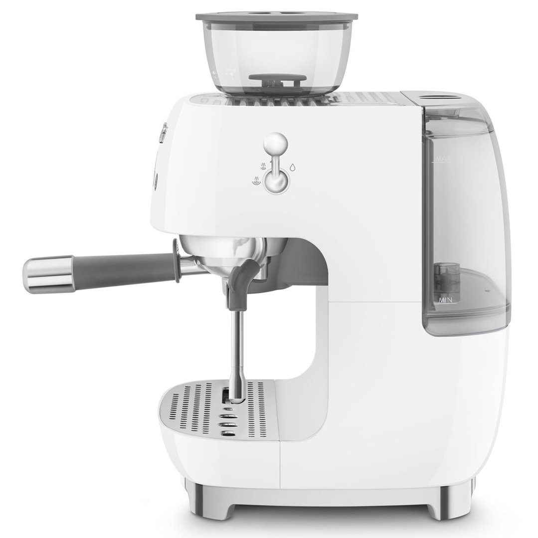 Smeg Espresso Coffee Machine - White EGF03WHAU