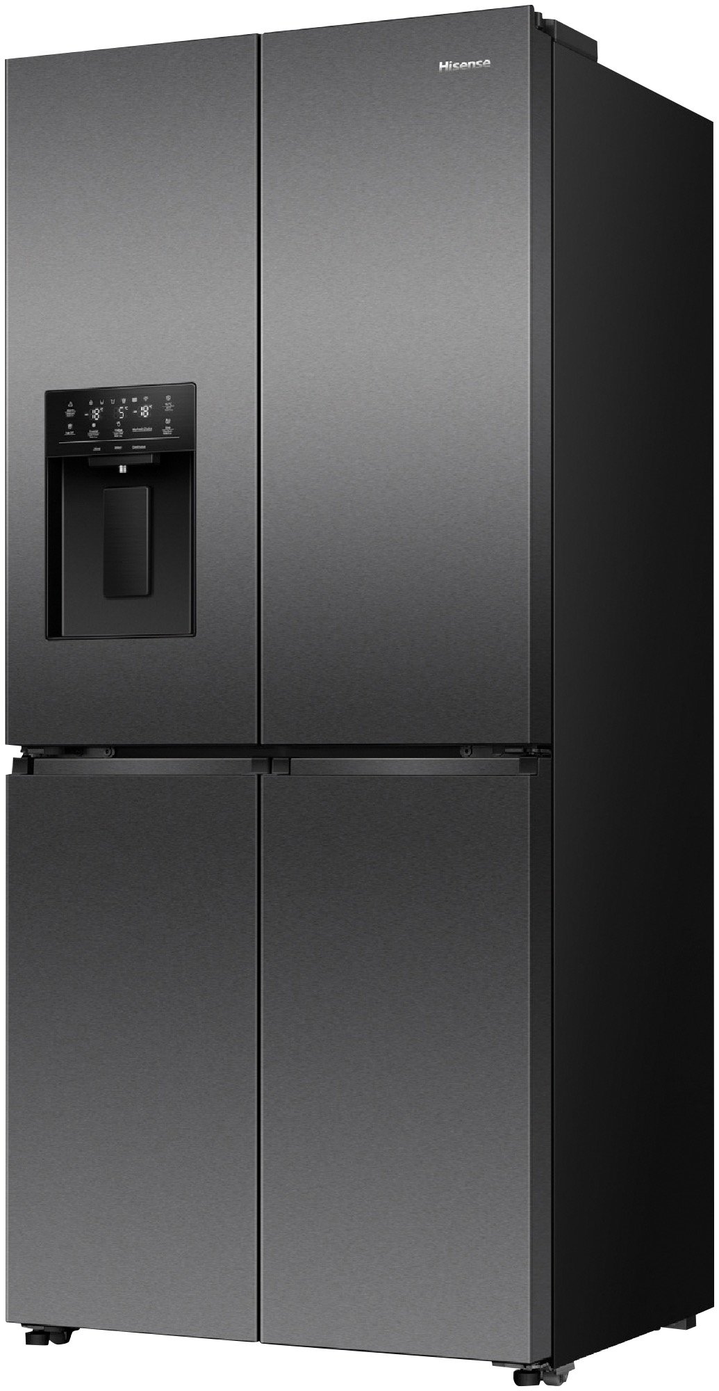 Hisense PureFlat Slim French Door 483L Dark Steel HRCD483TBW