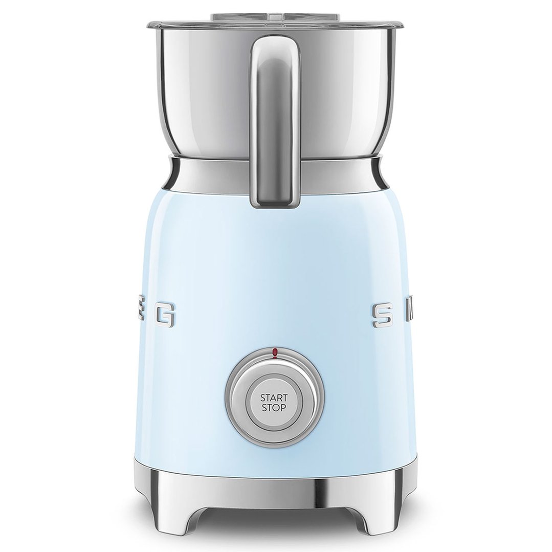 Smeg 50's Style Milk Frother - Pastel Blue MFF11PBAU