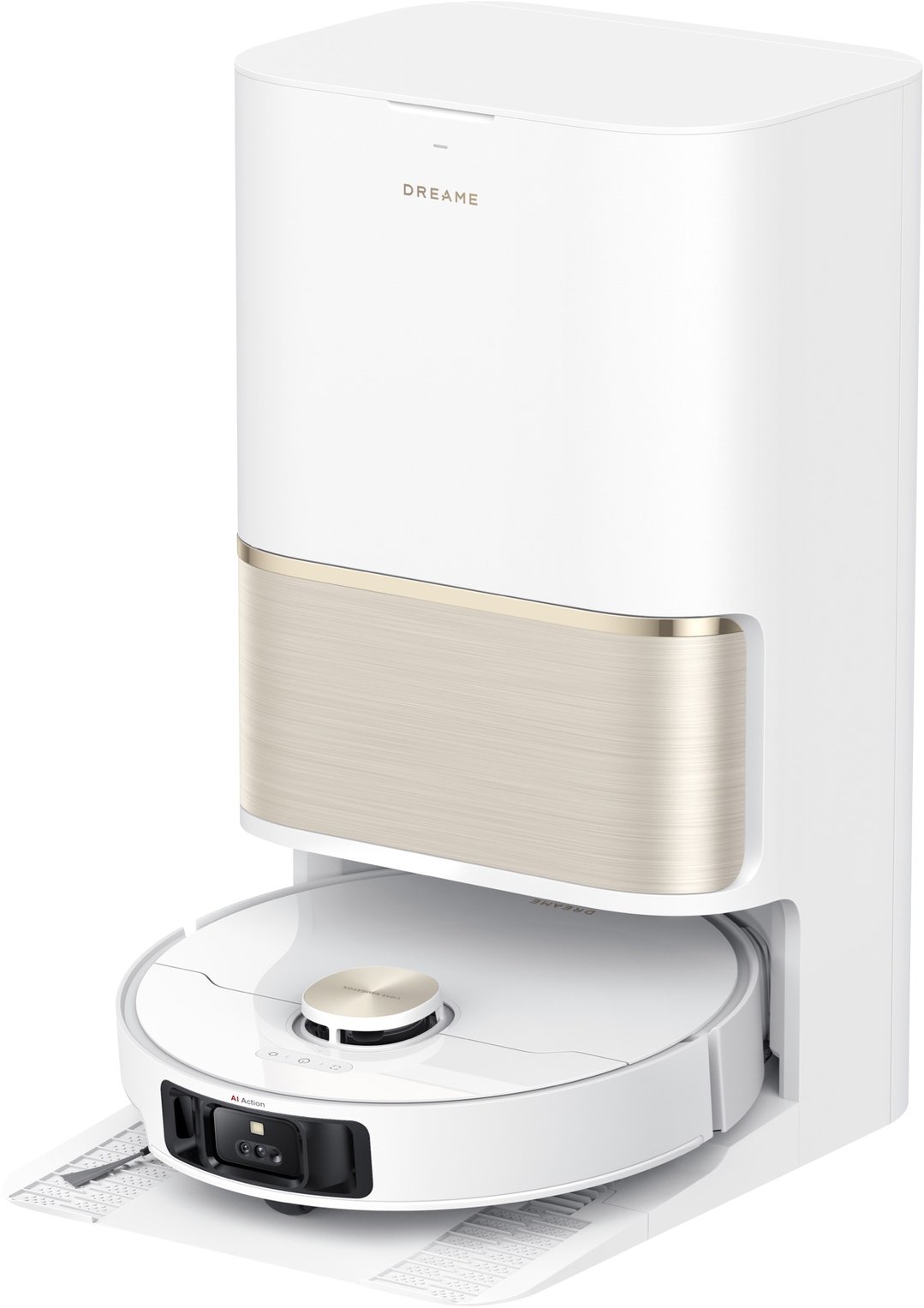 Dreame L50 Ultra Robot Vacuum and Mop White with Auto-Empty and Mop Self-Cleaning DRE-L50U