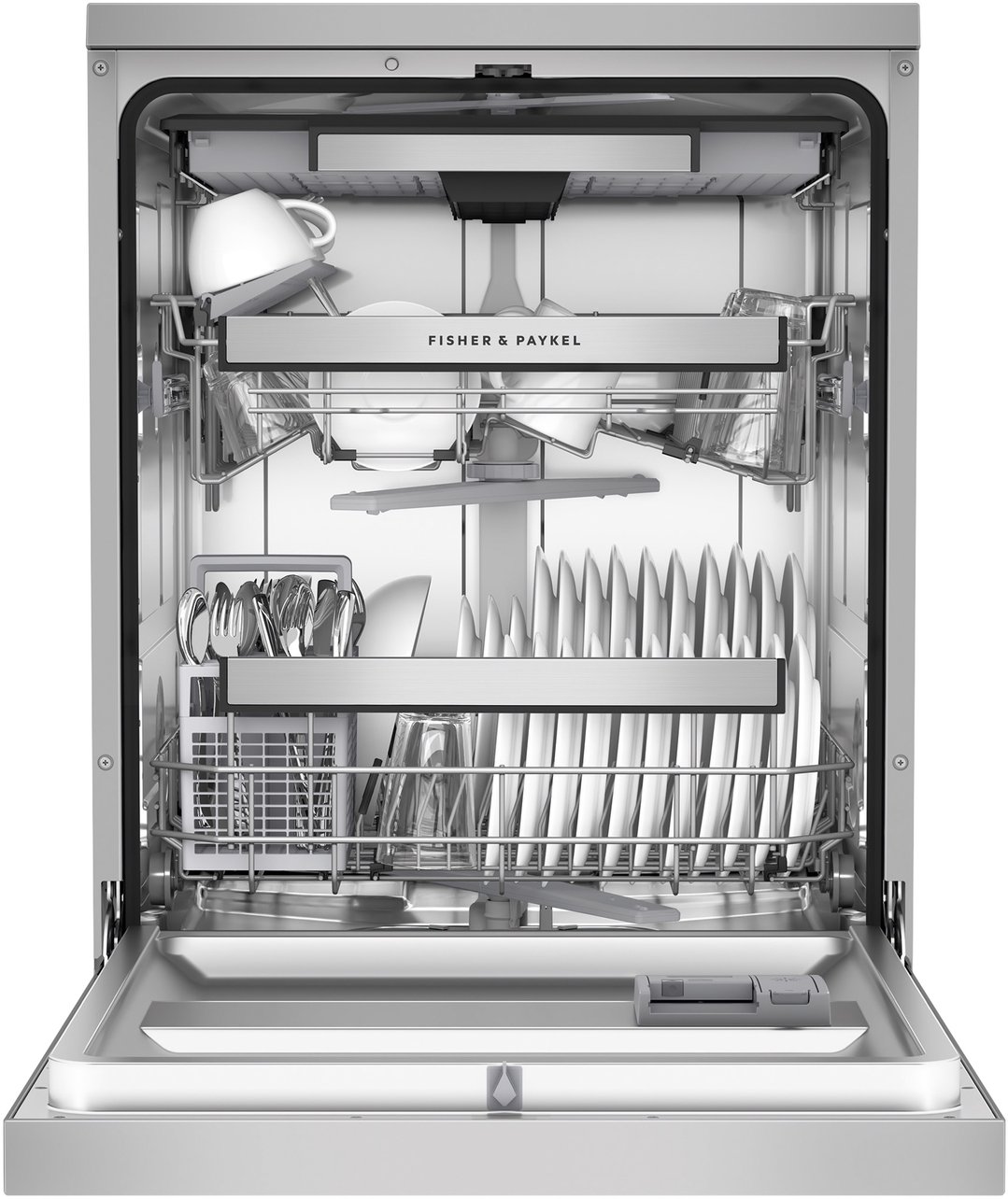 Fisher & Paykel 60cm Series 7 Contemporary Dishwasher Stainless Steel DW60FC3X3