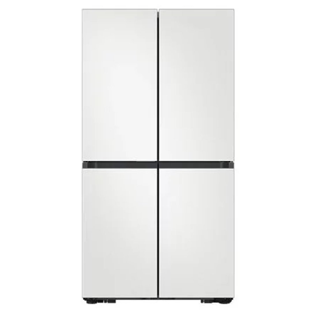 Samsung 648L BESPOKE Cotta White French Door Refrigerator with Internal Beverage Centre™ SRFX7600W
