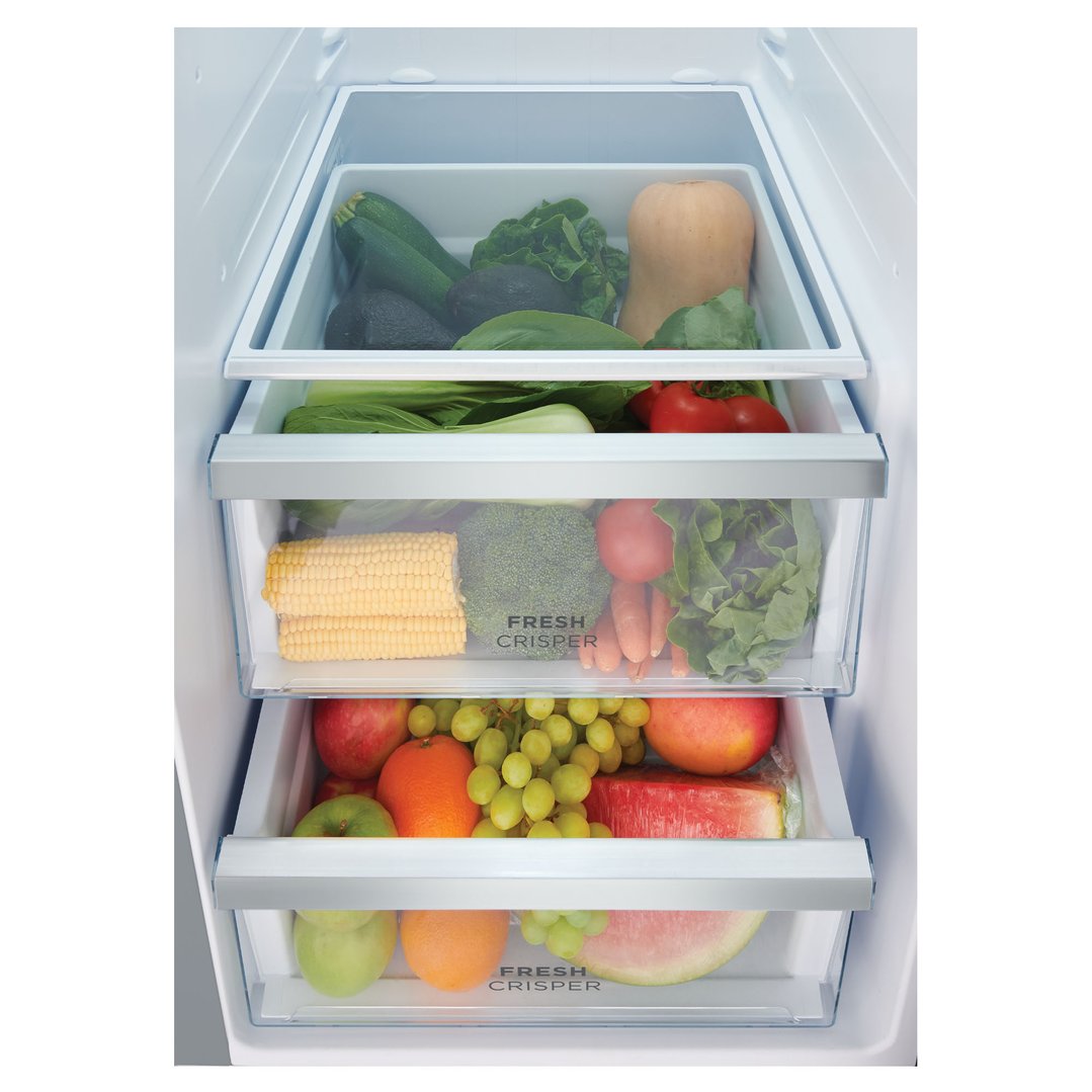 Westinghouse 596L Side by Side Fridge - Matte Black WSE6670BA