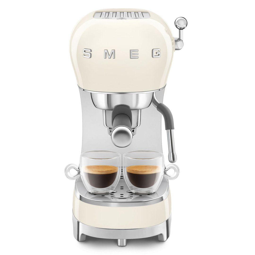Smeg 50's Retro Style Espresso - Cream ECF02CRAU