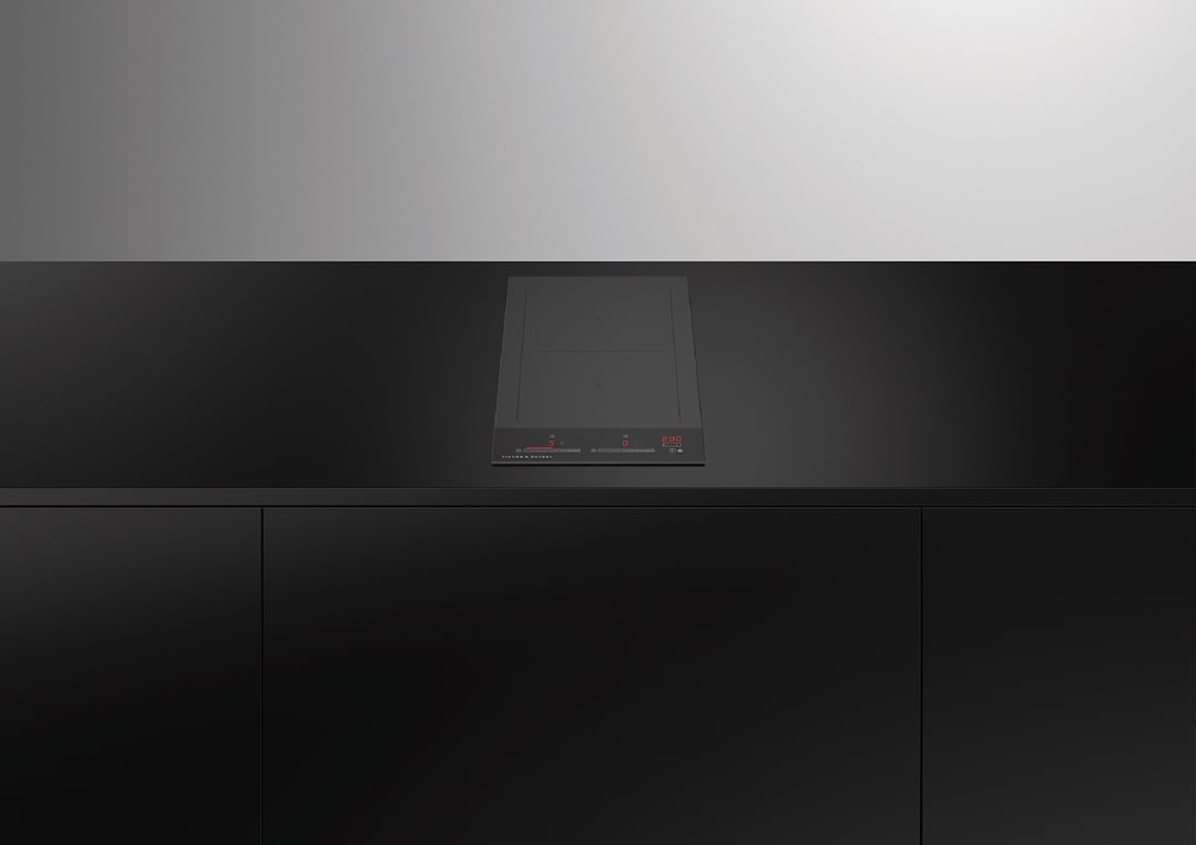 Fisher & Paykel Series 9 Induction Cooktop, 30cm, 2 Zones with SmartZone CI302DTB4