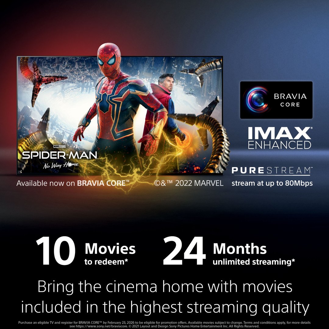 Sony 65" BRAVIA XR A95K 4K HDR OLED TV with smart Google TV (2022) XR65A95K