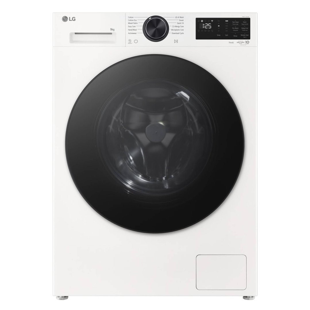 LG 8KG Series 3 AI Steam Front Load Washer White WX3-1408W