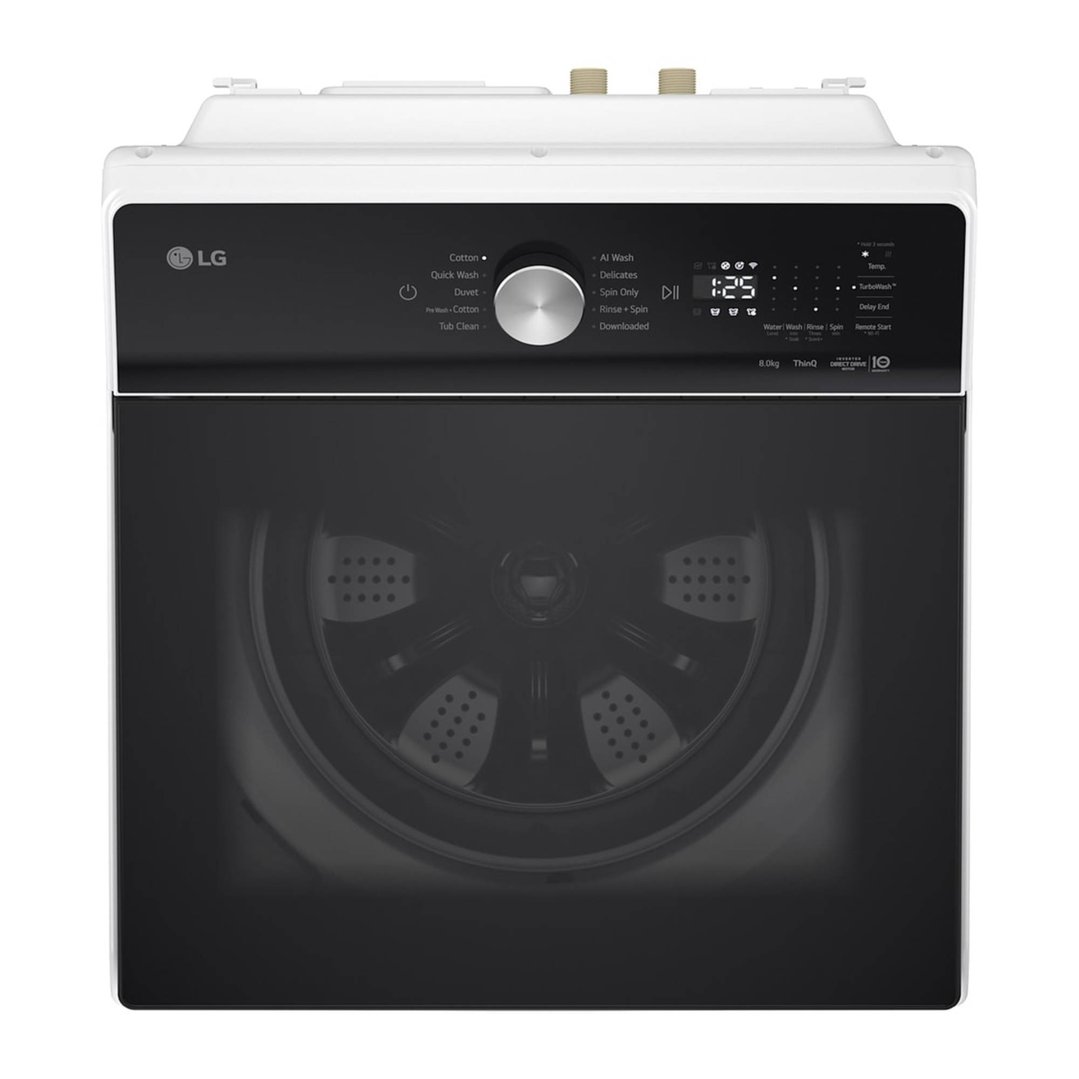 LG 8kg Series 5 AI Top Load Washing Machine White WTX3-08W