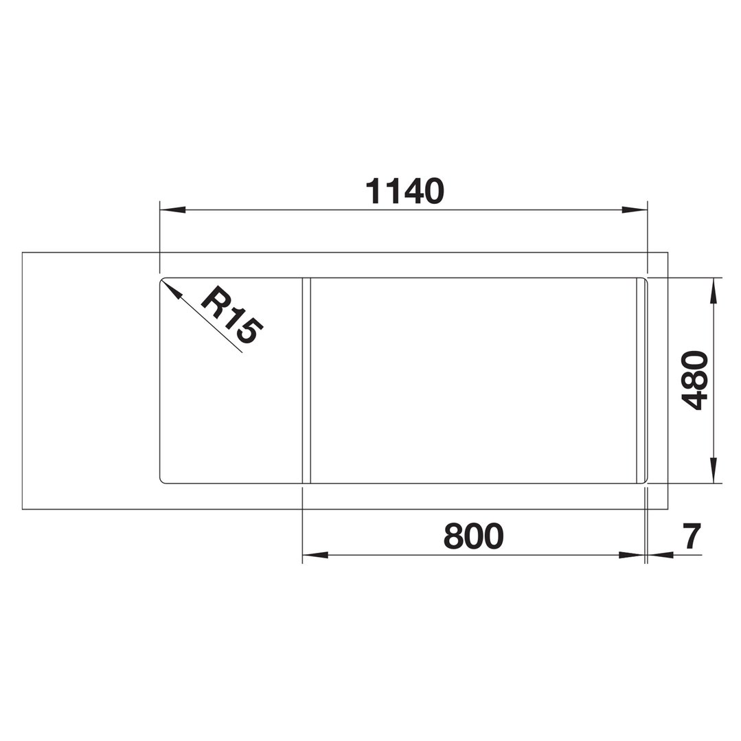 Blanco Double Bowl Sink with Drainer. LEMIS8SLIFK5