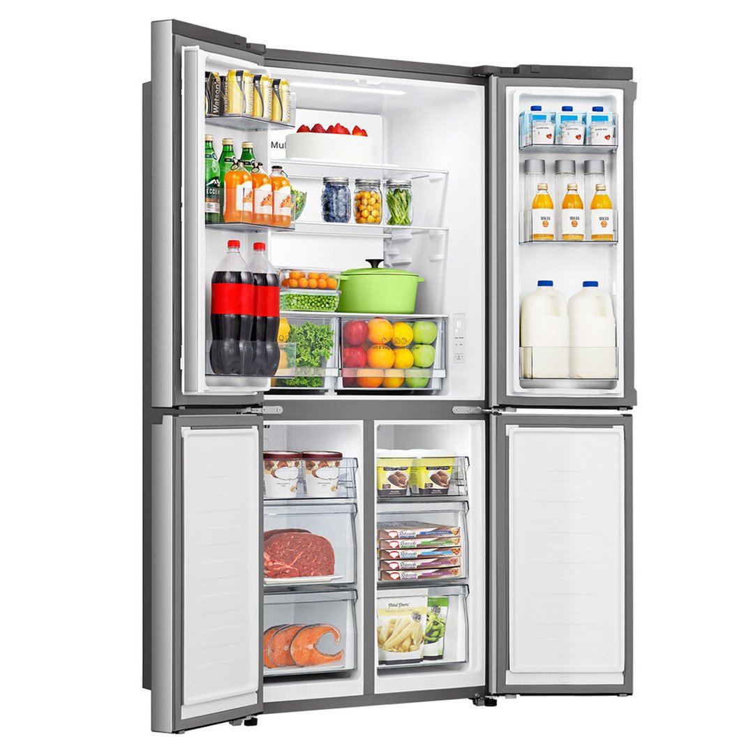 Hisense 483L Pureflat French Door Fridge, Stainless Steel HRCD483TS