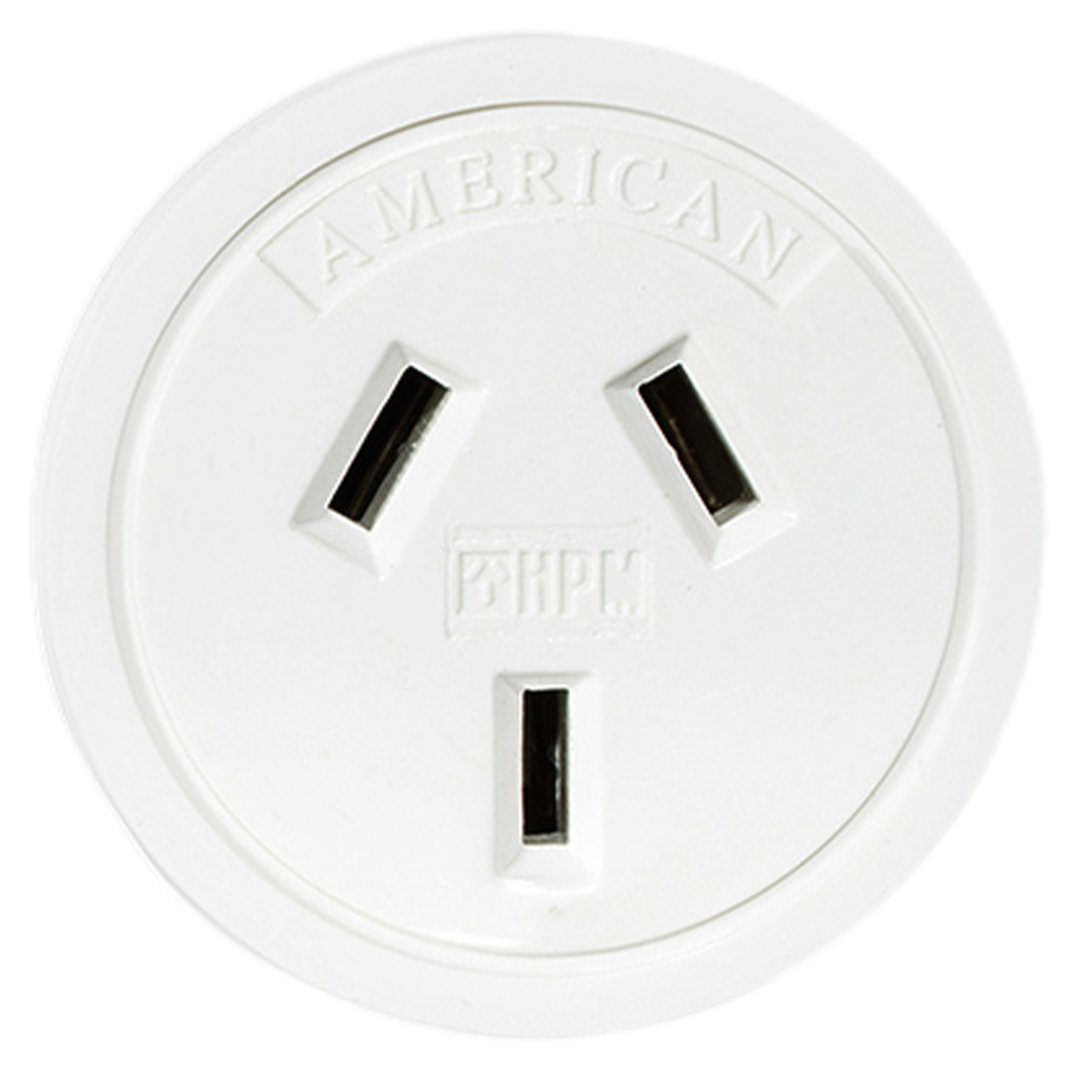 Hpm USA Travel Adaptor D121A