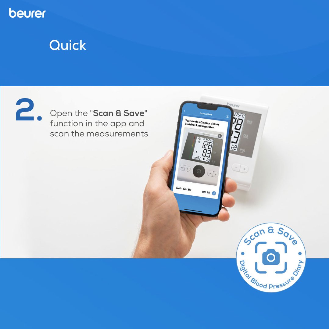 Beurer Upper Arm Blood Pressure Monitor BM28