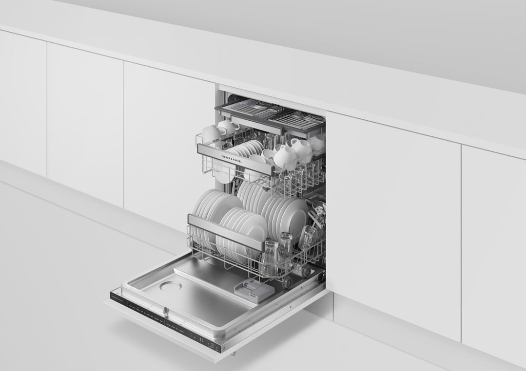 Fisher & Paykel 60cm 15 Place Series 9 Heat Pump Integrated Dishwasher DW60U4EI3