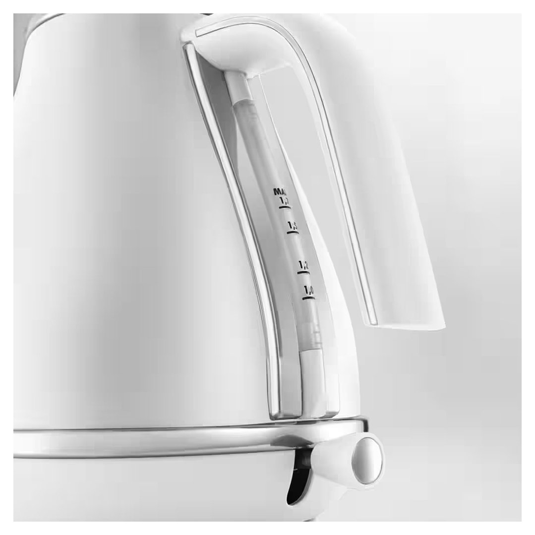 Delonghi Icona Capitals 1.7L Kettle - White KBOC2001IW