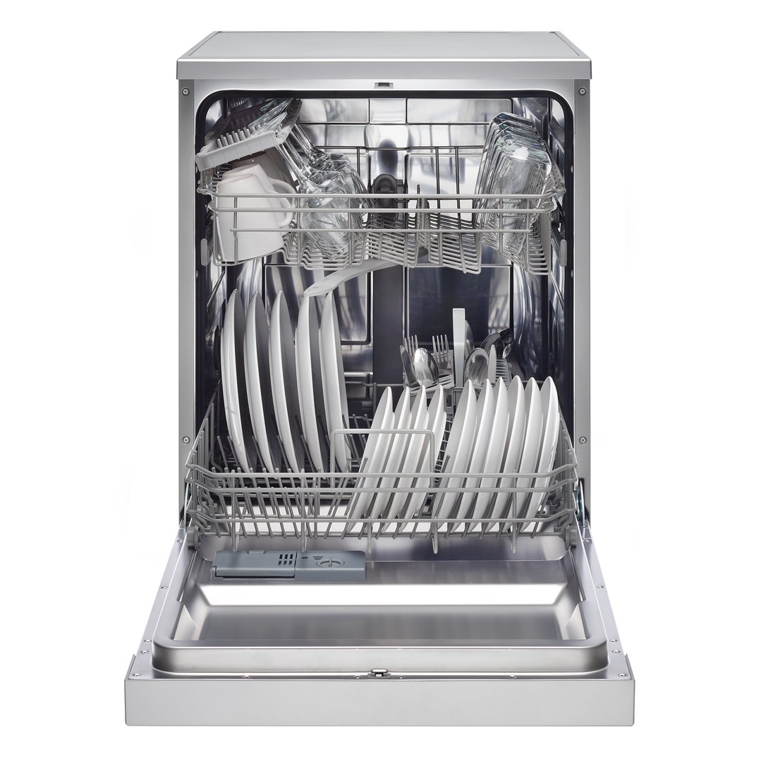 Euromaid 60cm Freestanding Dishwasher Stainless Steel with 14 Place