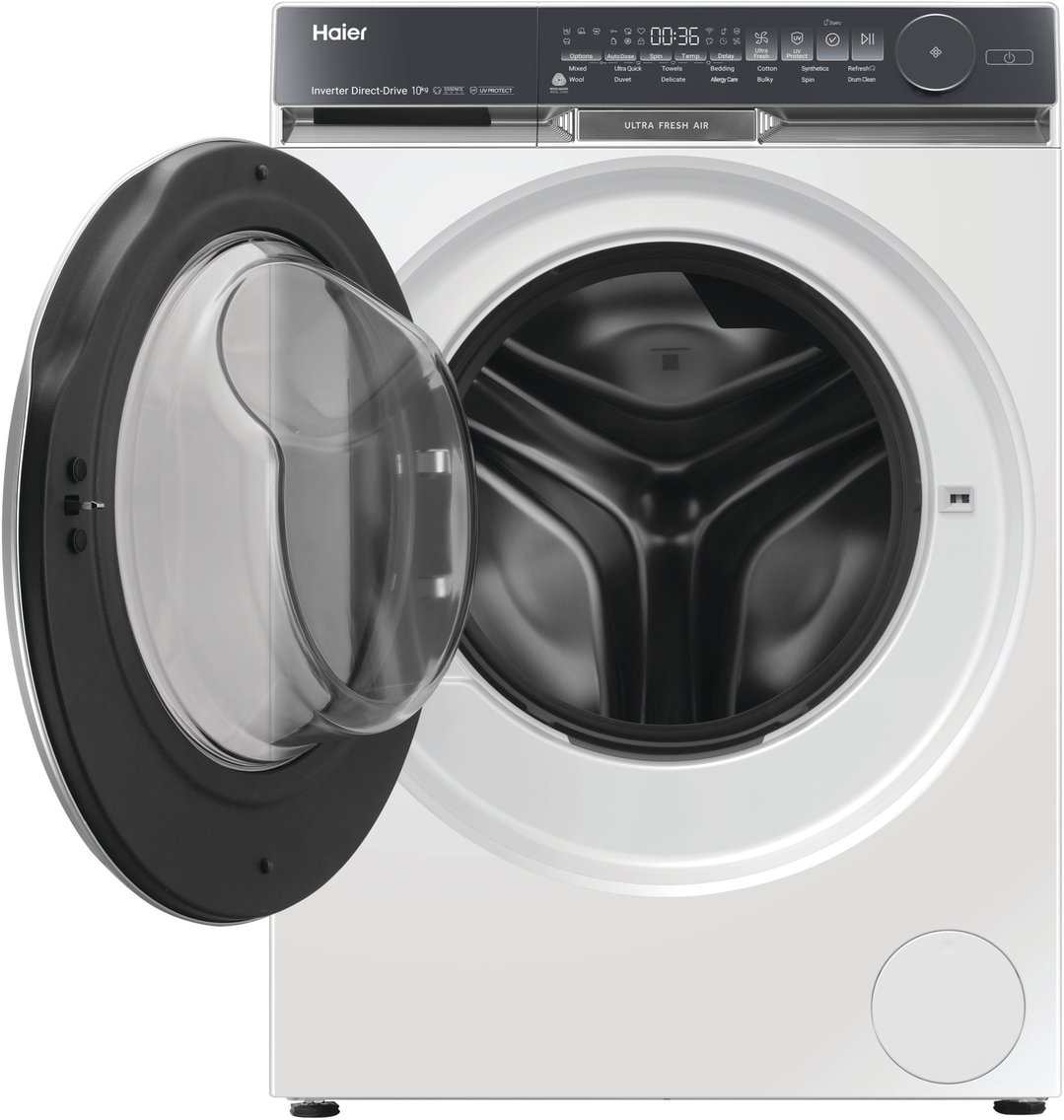 Haier 10kg 500 Series Front Load White Washing Machine Ultra Fresh Air HWF10DW2