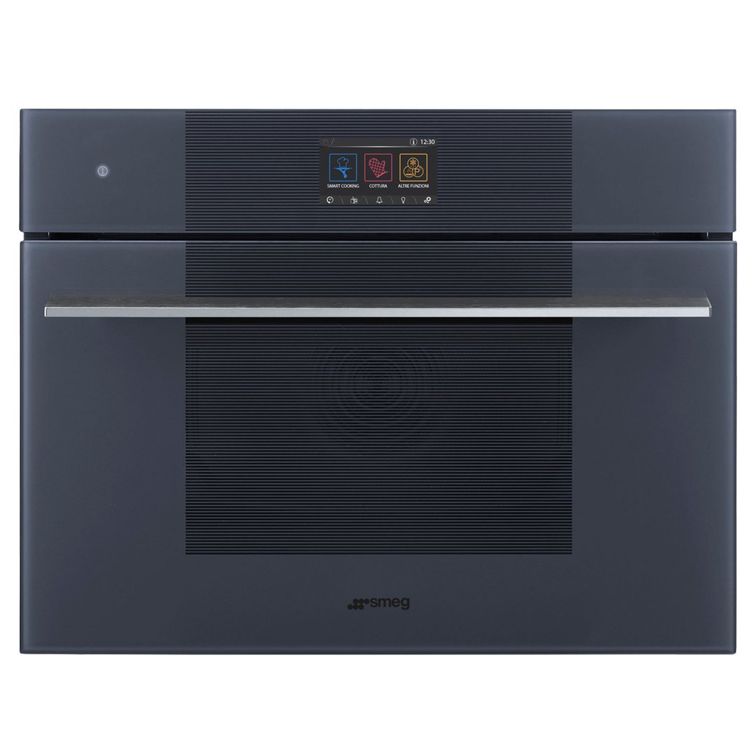 Smeg Linea Compact Omnichef Oven Neptune Grey SO4104APG. Buy Online