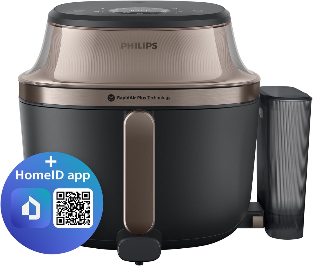 Philips 5000 Series 7.2L Airfryer XXL Steam Black NA547/07