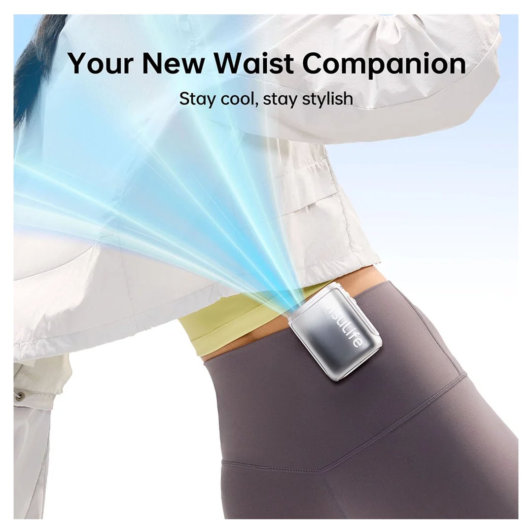 JisuLife 4IN1 WEARABLE NECK Fan 100 LED NECKFANLIFE5