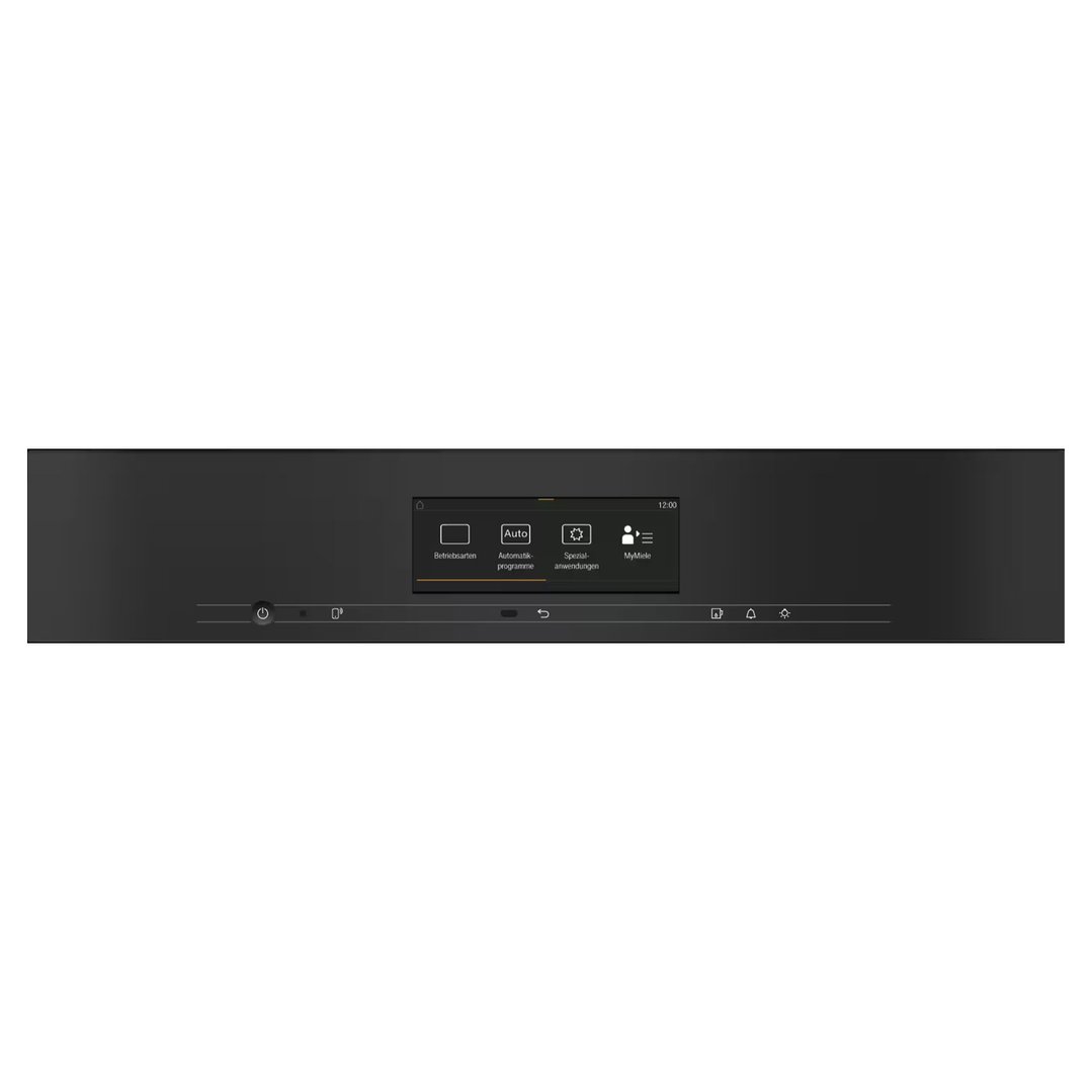 Miele 60cm Plumbed-In Combination Steam Oven with HydroClean Self-Cleaning Function Obsidian Black DGC7865HCPROOBSW
