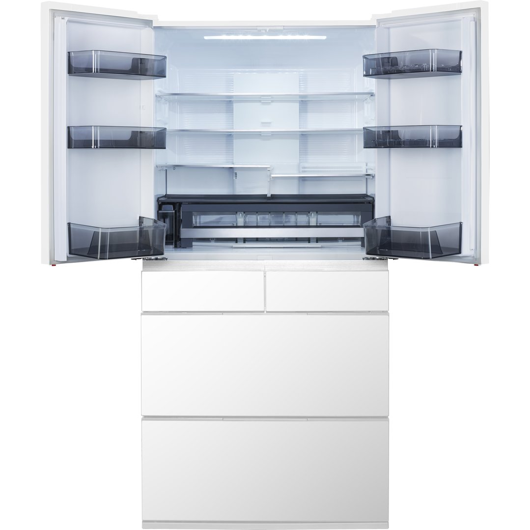 Hitachi 670L Multi Door Fridge - Crystal White R-GW670TAXW