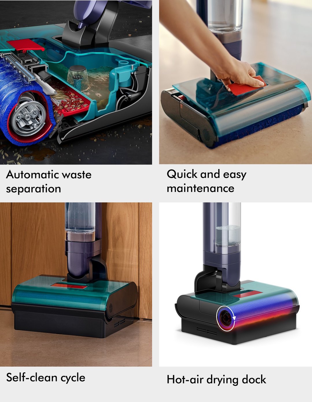 Dyson Clean+Wash Hygiene Hard Floor Cleaner 637626-01