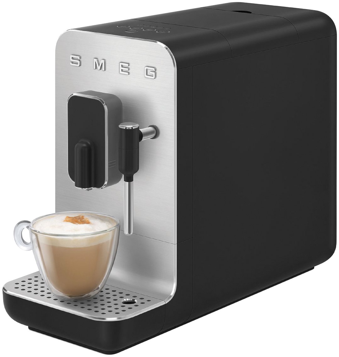 Smeg Bean to Cup Coffee Machine - Black Matte BCC12BLMAU