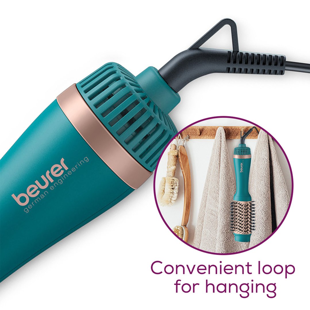 Beurer 2-in-1 Volumising Hair Dryer Brush HC45OCEAN
