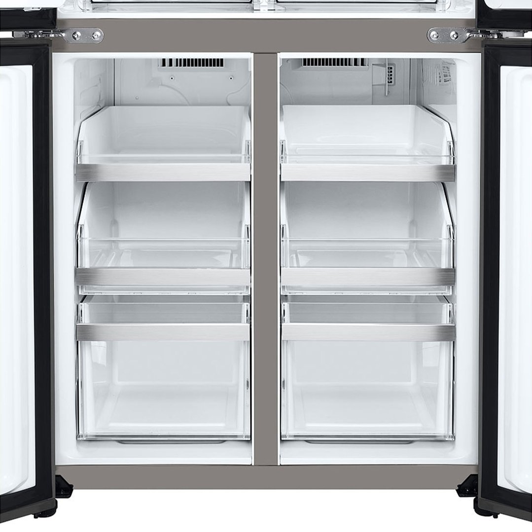 LG 530L Slim French Door Fridge Stainless Finish GF-B505PL