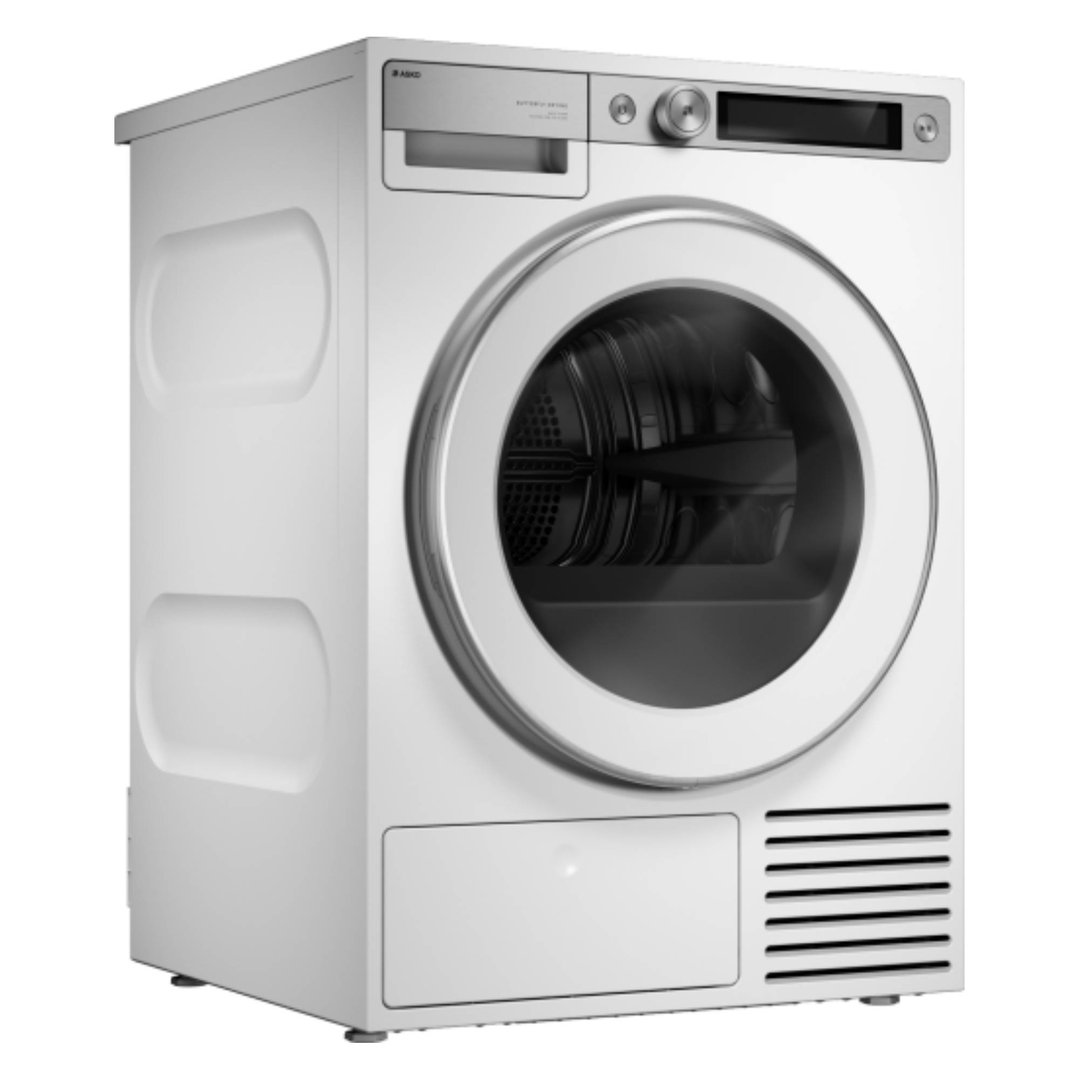 ASKO Style+ 9kg Heat Pump Dryer White T709HUW