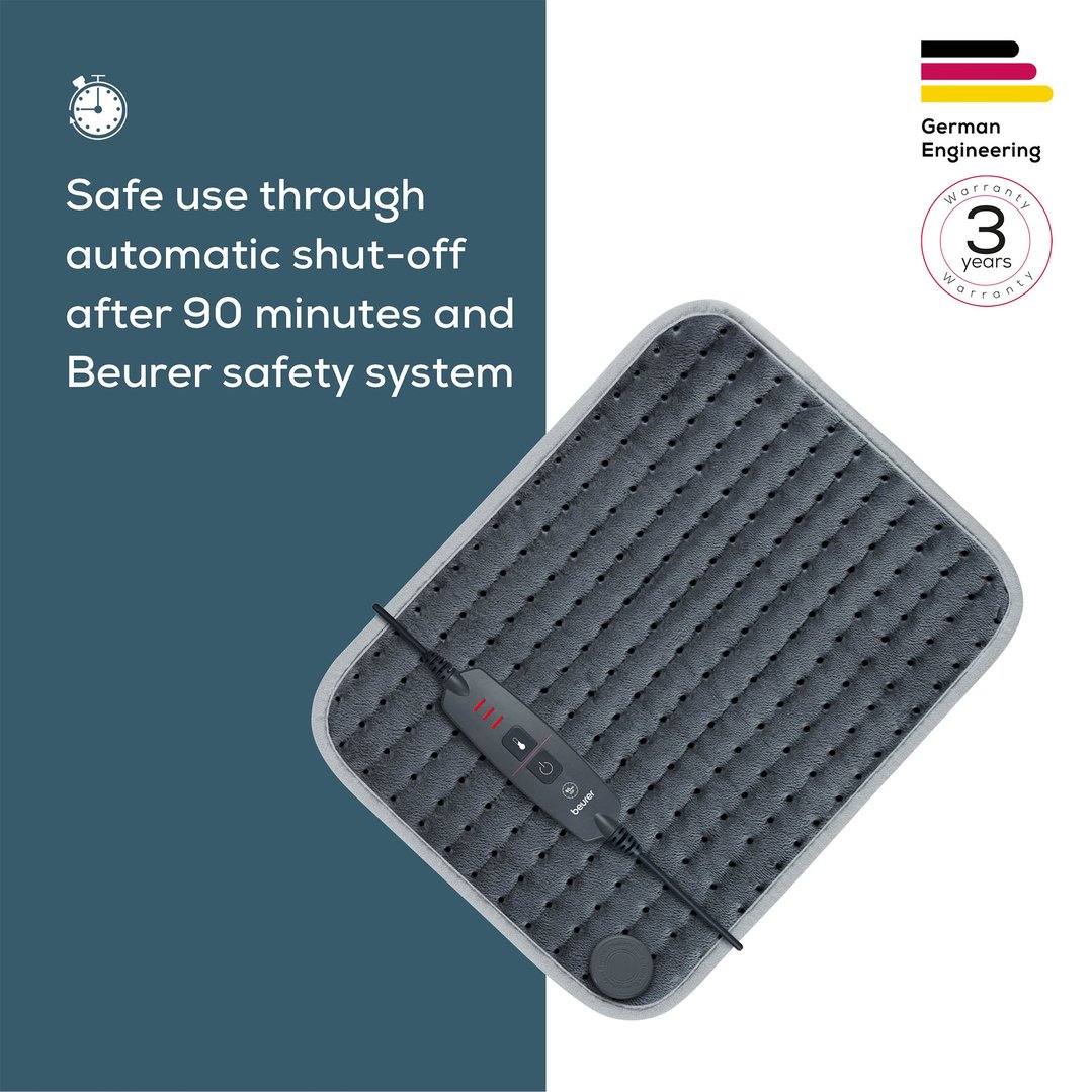 Beurer Personal Heating Pad Dark Grey HKSE