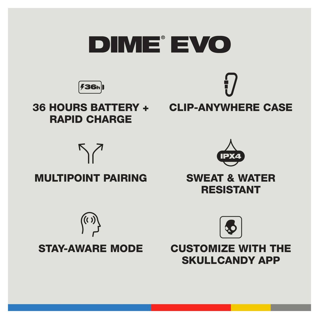 Skullcandy Dime Evo TWS In-Ear Primer S2DTW-T987