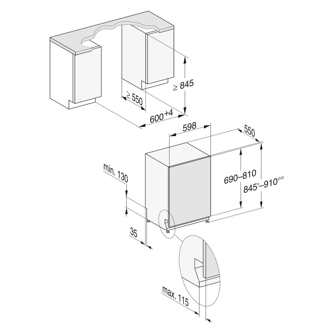 Miele 60cm XXL Fully Integrated Dishwasher with AutoOpen Drying, PowerDisk and Additional Cup Rack G7185SCVIXXL