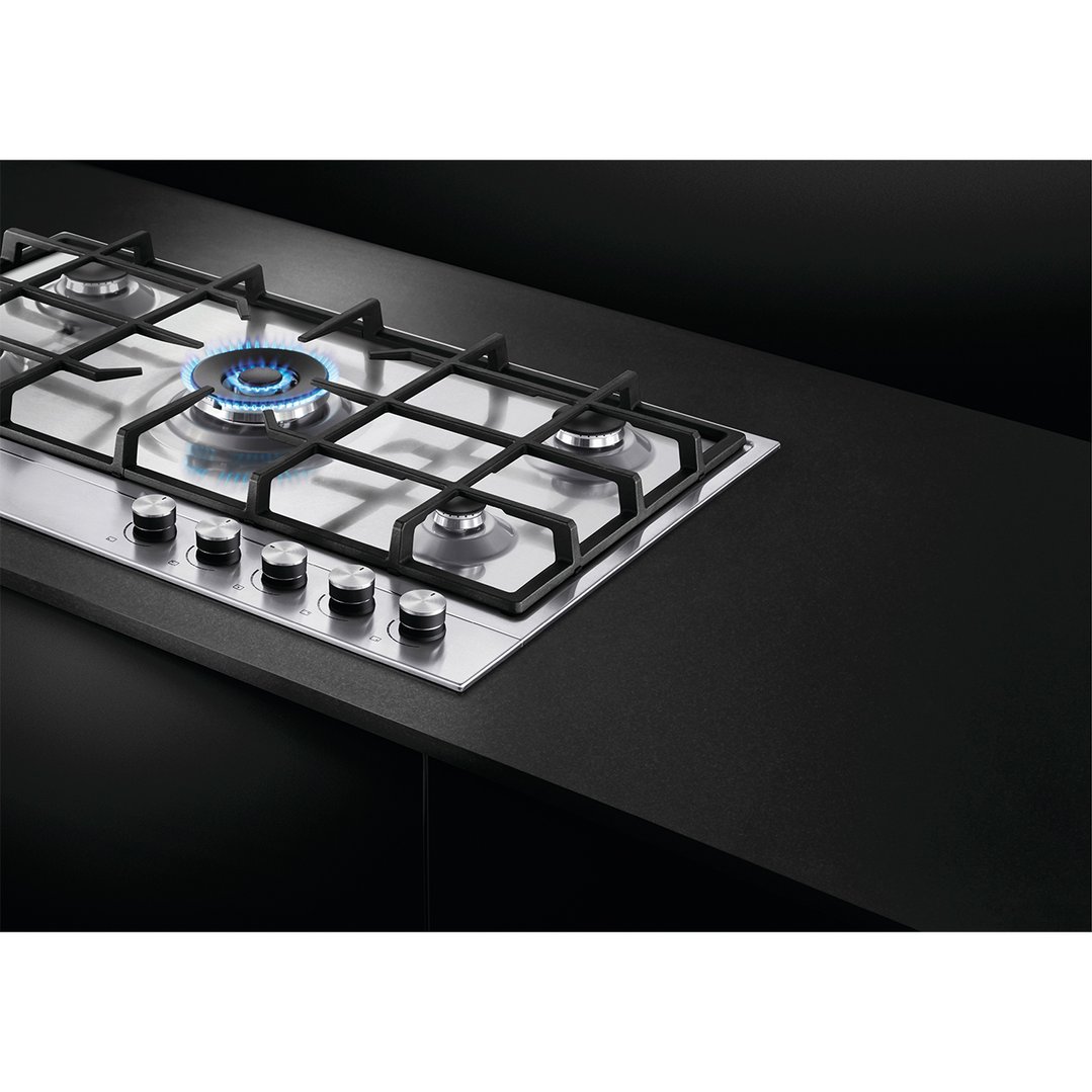 Fisher & Paykel 90cm Series 7 5 Burner Gas Cooktop, Natural Gas CG905DX1