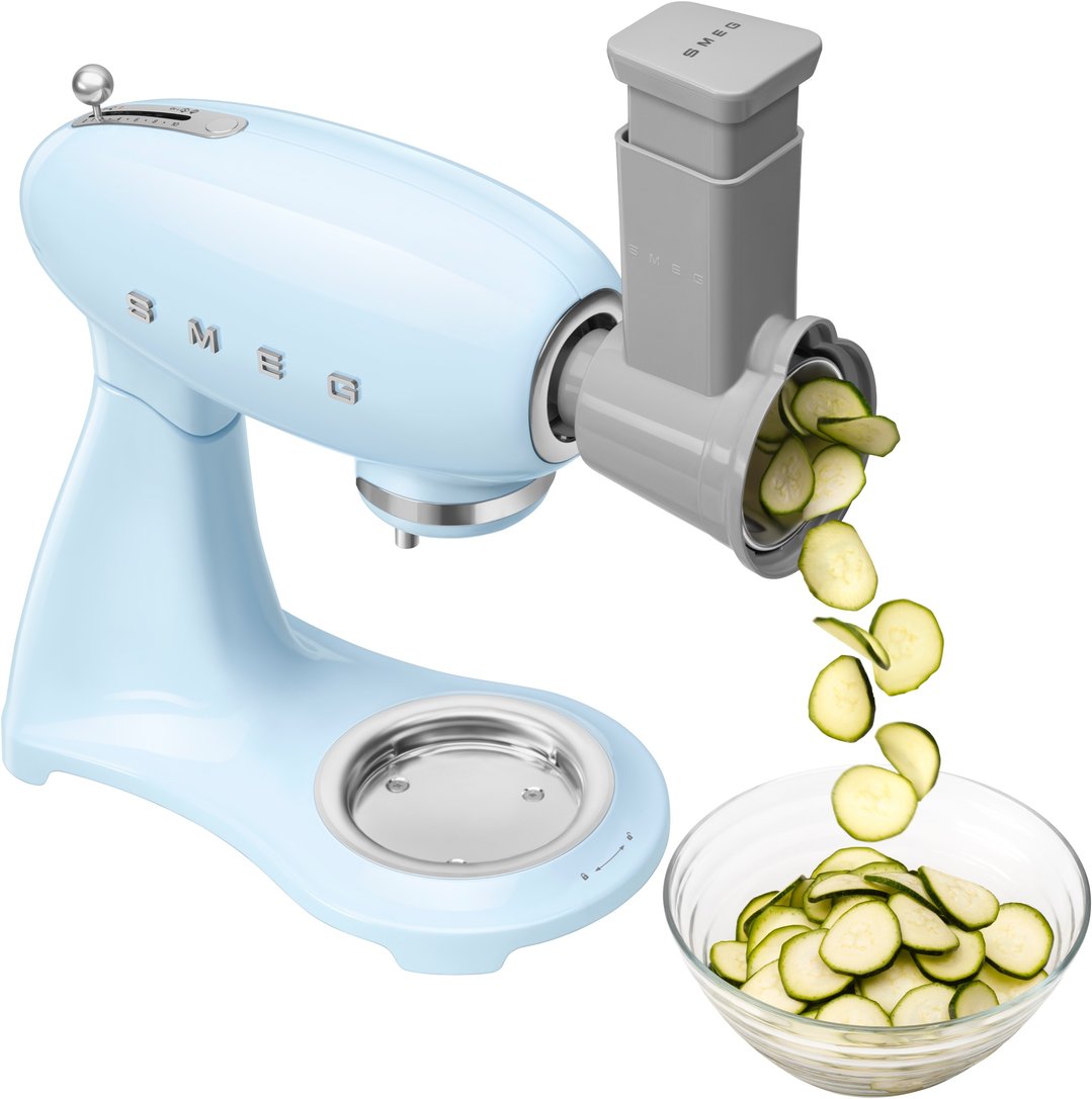 Smeg 50's Style Retro Stand Mixer - Pastel Blue SMF05PBAU