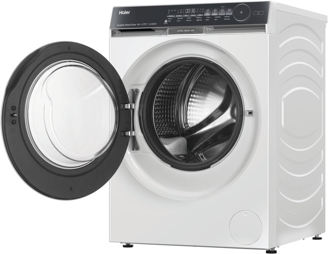 Haier 10kg 500 Series Front Load White Washing Machine Ultra Fresh Air HWF10DW2