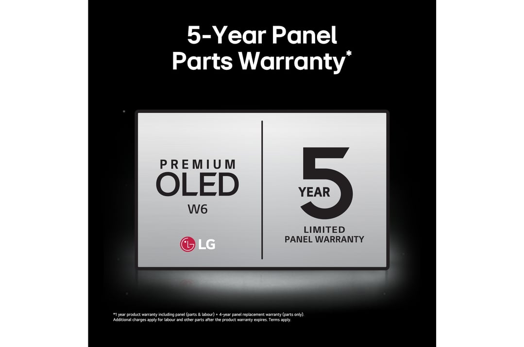 LG 83" Wallpaper OLED evo AI W6 True Wireless 4K Smart TV (2026) OLED83W6PSA