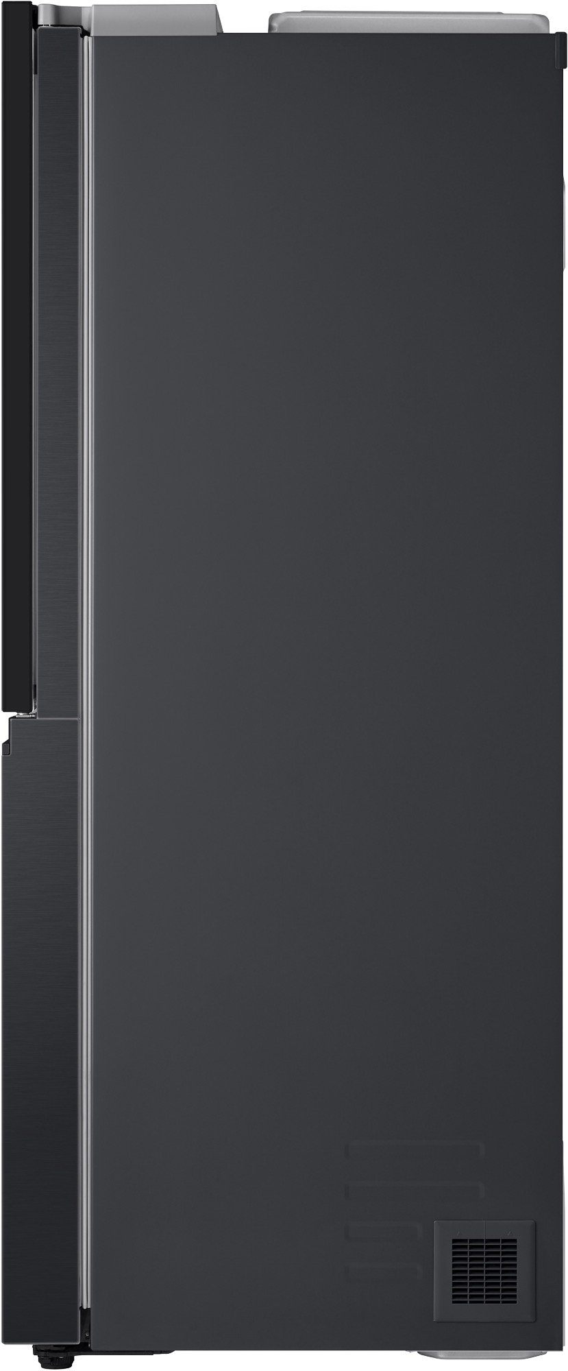 LG 635L Side by Side Fridge in Matte Black Finish GS-V600MBLC