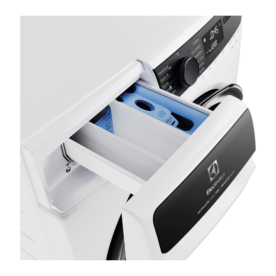 Electrolux 12kg UltimateCare 700 Front Load Washing Machine White EWF1243R7WCS