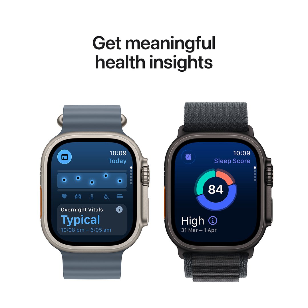 Apple Watch Ultra 3 49mm Black Titanium Case GPS + Cellular Trail Loop (Small/Medium) MF1D4X/A